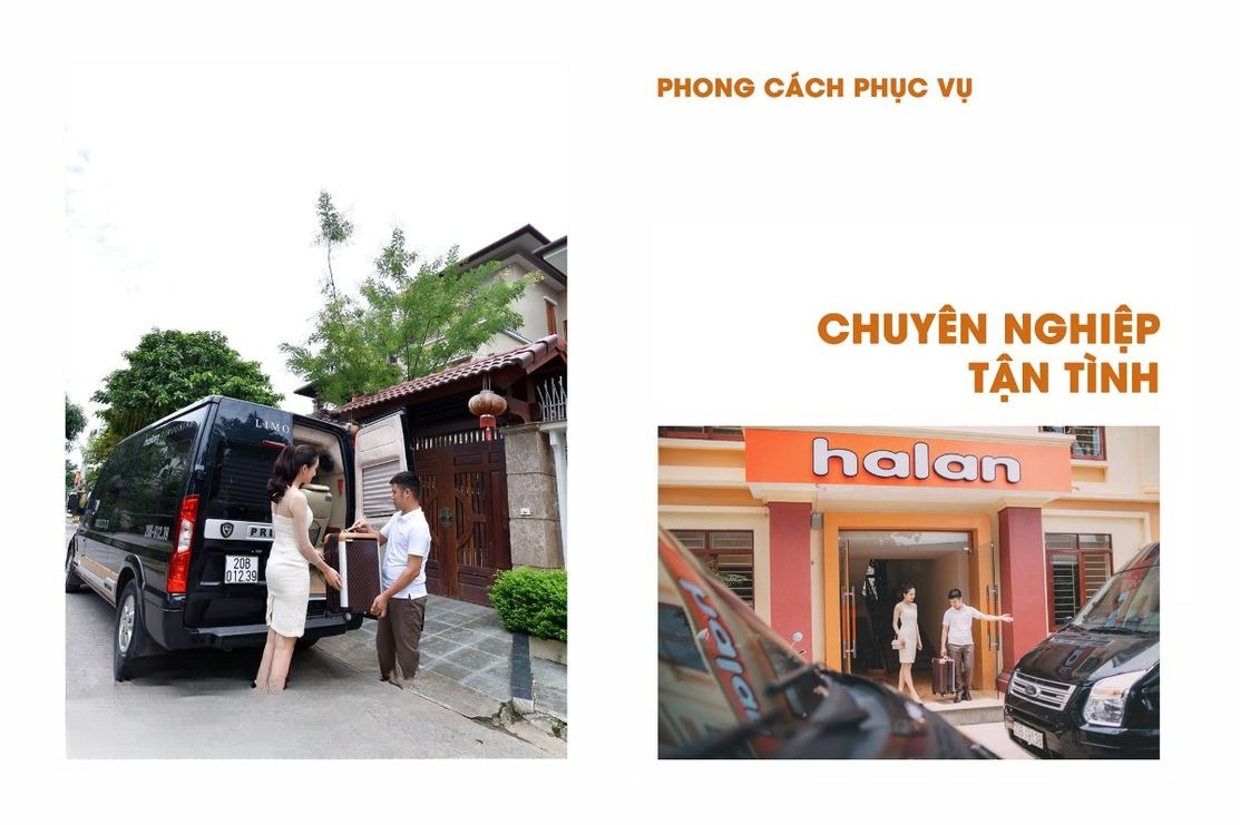 Xe Hà Lan Mặt sau xe VIP Limousine 9 chỗ