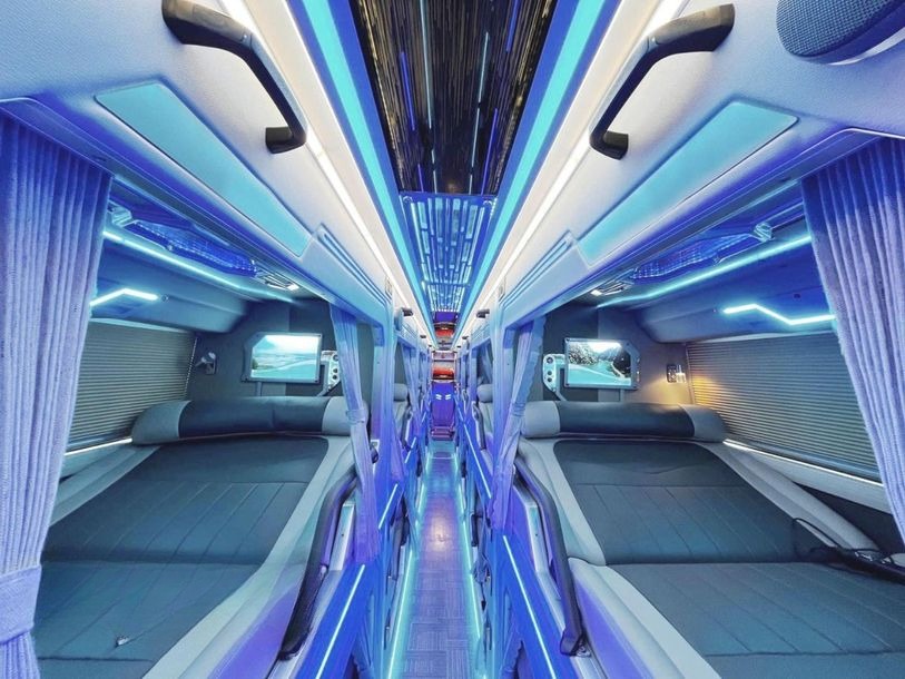 Xe Tân Quang Dũng Giường nằm Limousine 22 Phòng Đơn (WC)