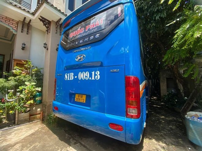 Xe Quốc Phát Mặt sau xe Giường nằm 40 chỗ