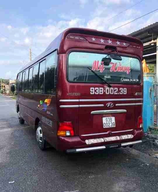 Xe Mỹ Hằng - Bình Phước Mặt sau xe Ghế ngồi 29 chỗ