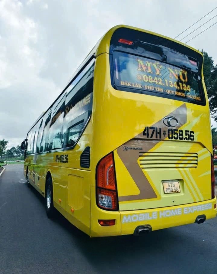 Xe Lovabus Mặt sau xe Giường nằm 36 chỗ