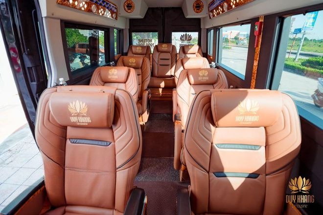 Xe Duy Khang Limousine Ghế ngồi Limousine 11 chỗ VIP
