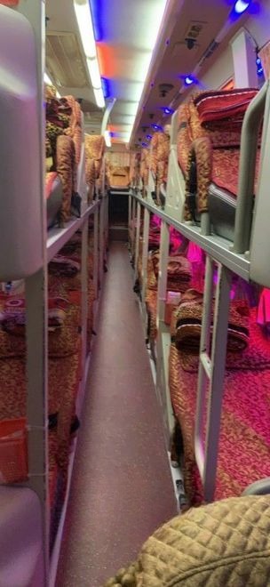 Xe Tân Minh Hà Giường nằm Nội thất 
