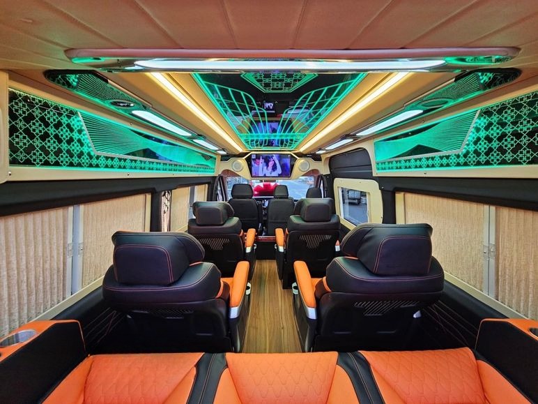 Xe Tùng Tuấn Limousine Tiện ích Nội thất 