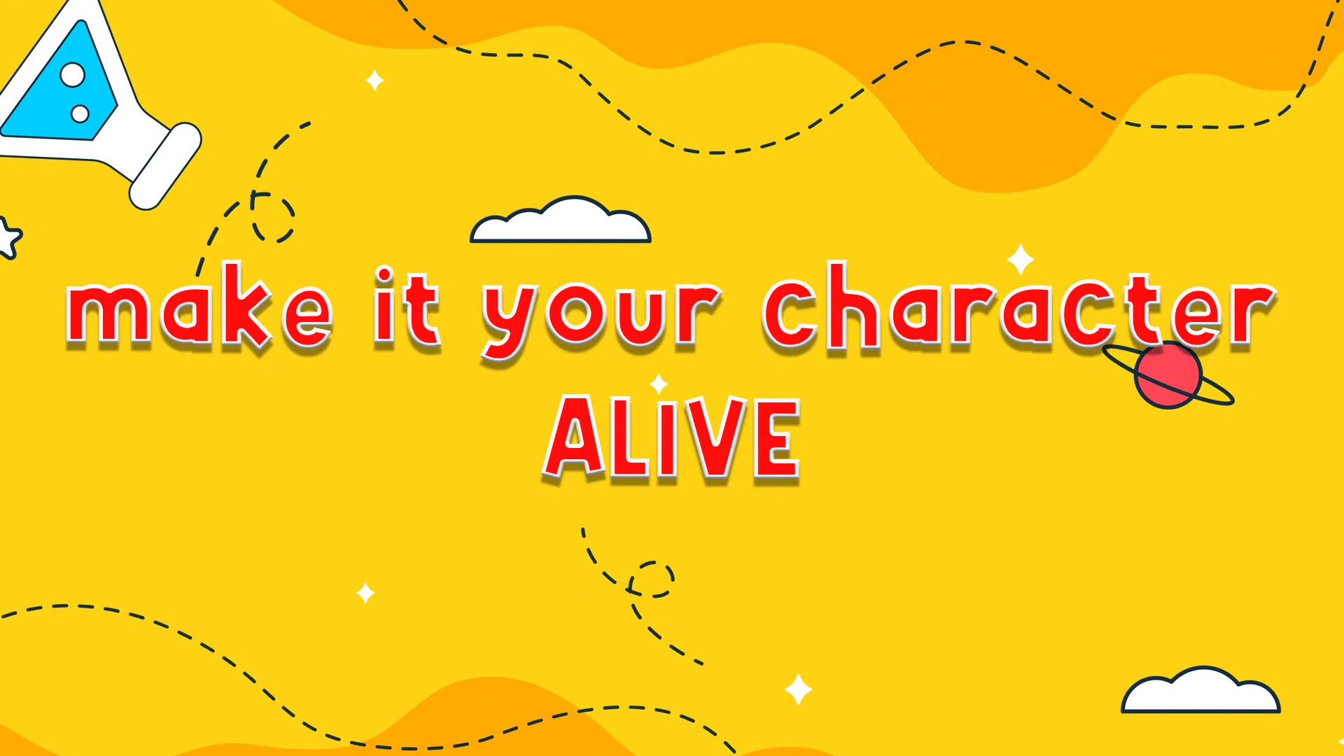 Animate your character to alive by piku ken pikukenn vgen