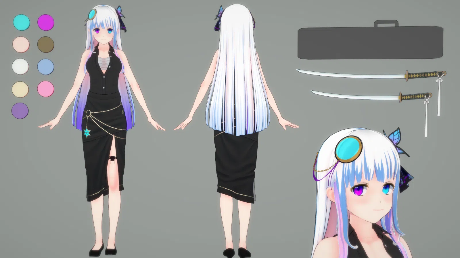 Koikatsu Character Model by NanoVT (@nanovt) | VGen