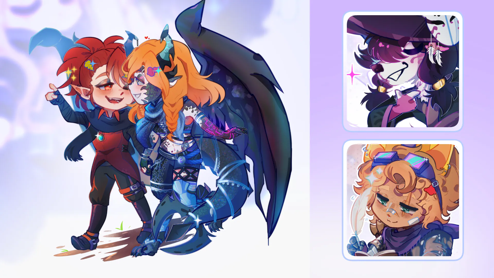 🍓 ANIMATED ICONS & CHIBIS, ILLUSTRATIONS: OPEN on Toyhouse