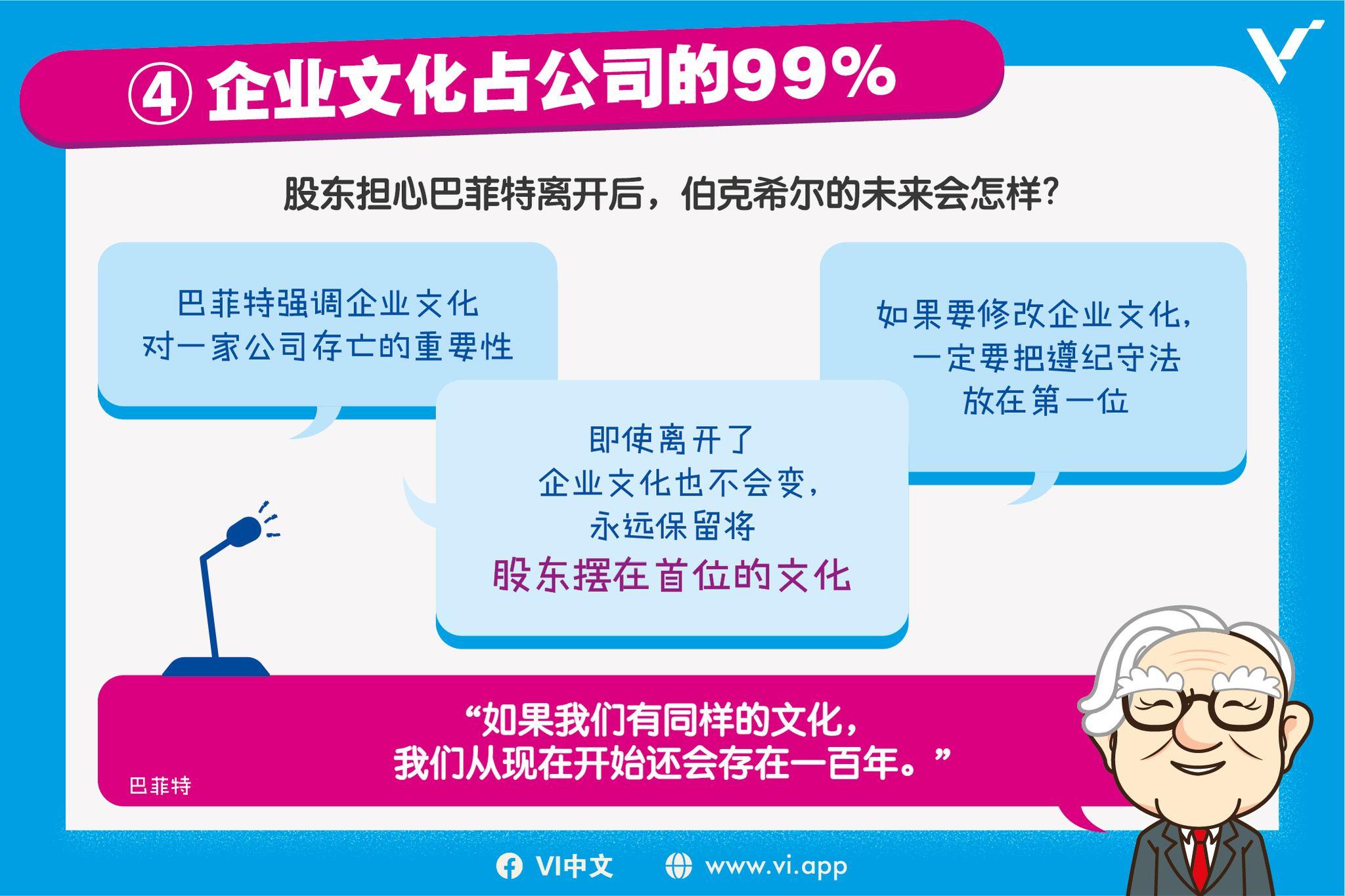 重点4：企业文化占公司的99%