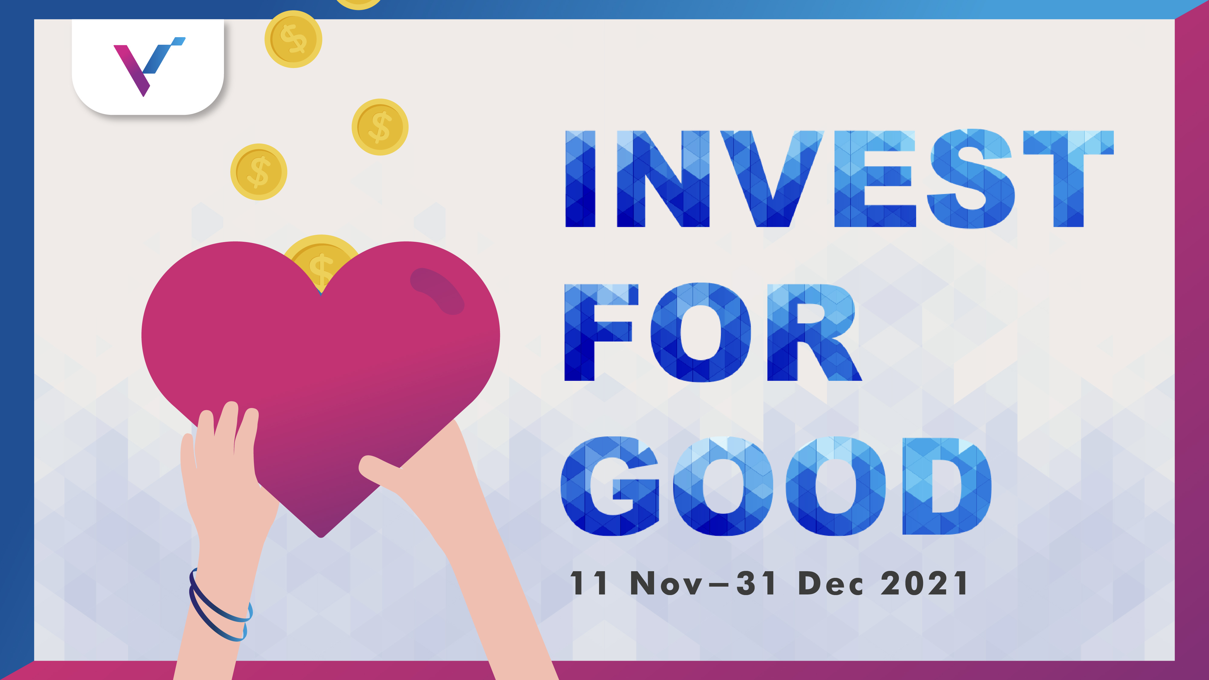 Invest for Good: Donation Drive for Charity Singapore | VI