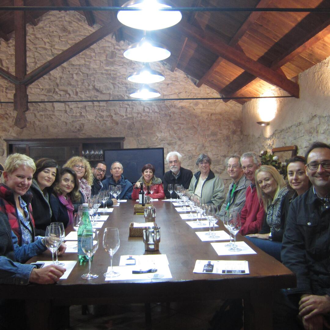Tour privado de vinos con cata de vinos y almuerzo completo (excursión de un día)