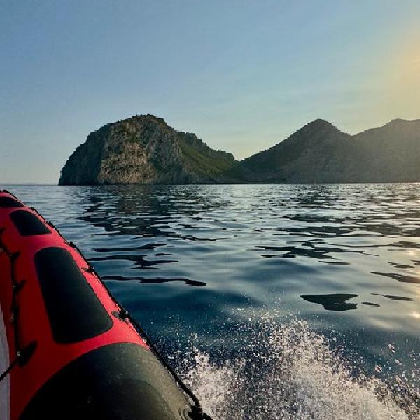 Alcudia : 3H Sightseeing, Sea Caves & Snorkel Speedboat Tour