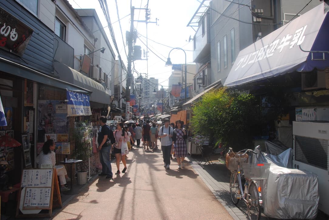 Negozi a Yanaka (Tokyo)