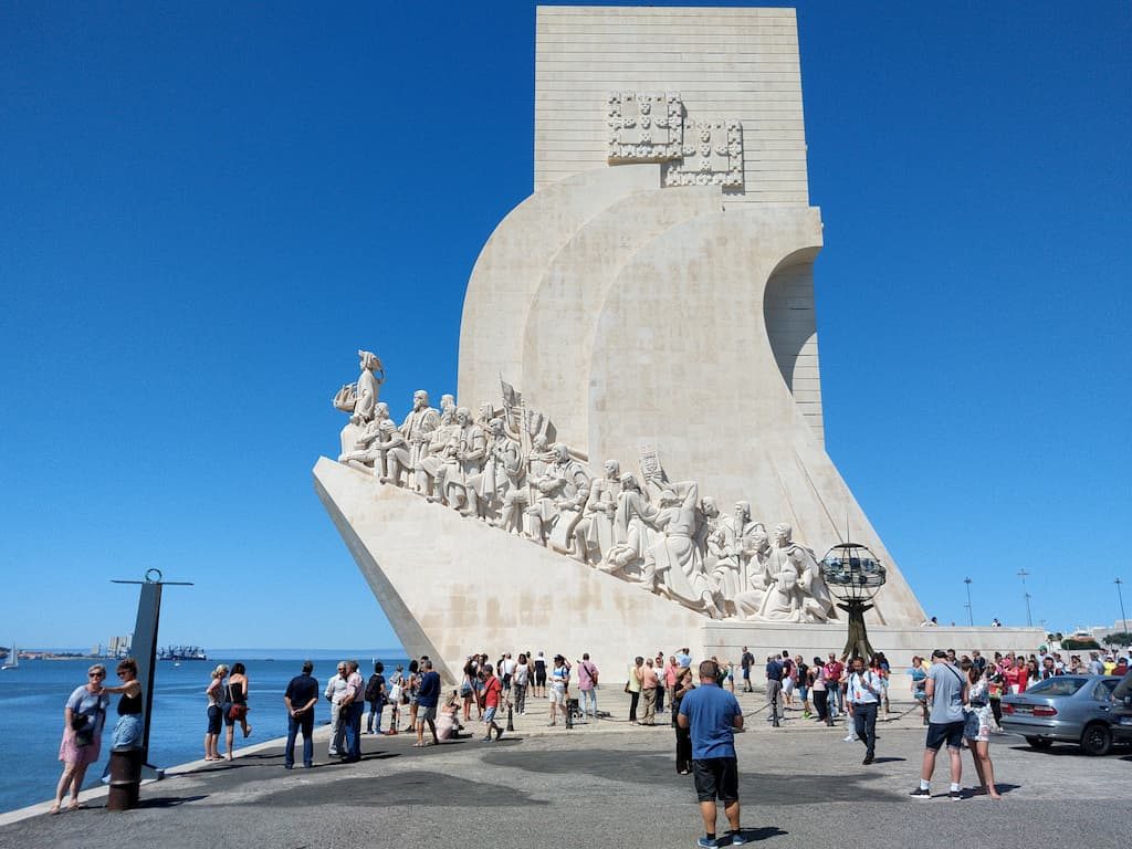Monumento alle Scoperte a Lisbona