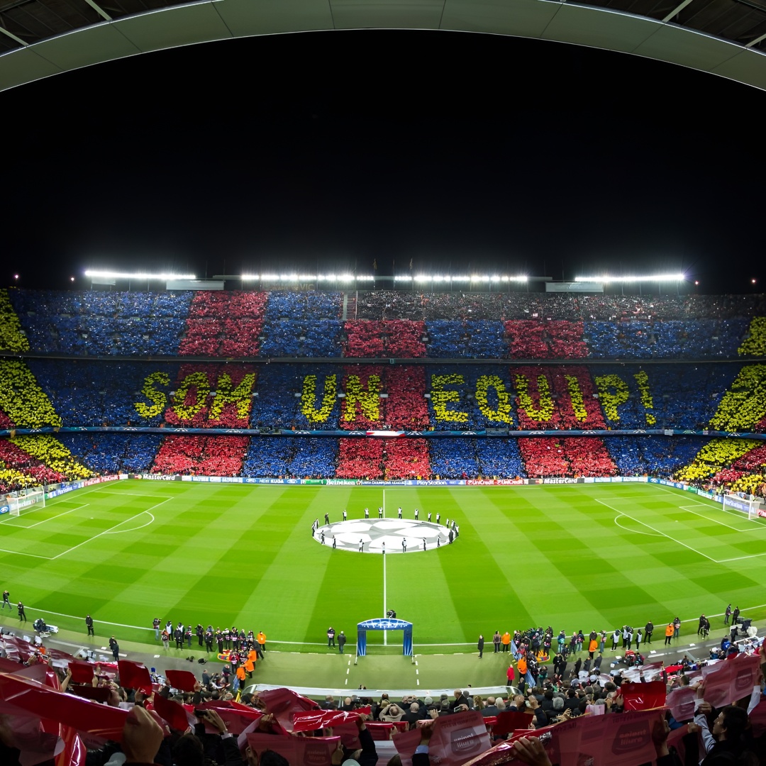Spotify Camp Nou Tour privado con recogida en el hotel en Barcelona