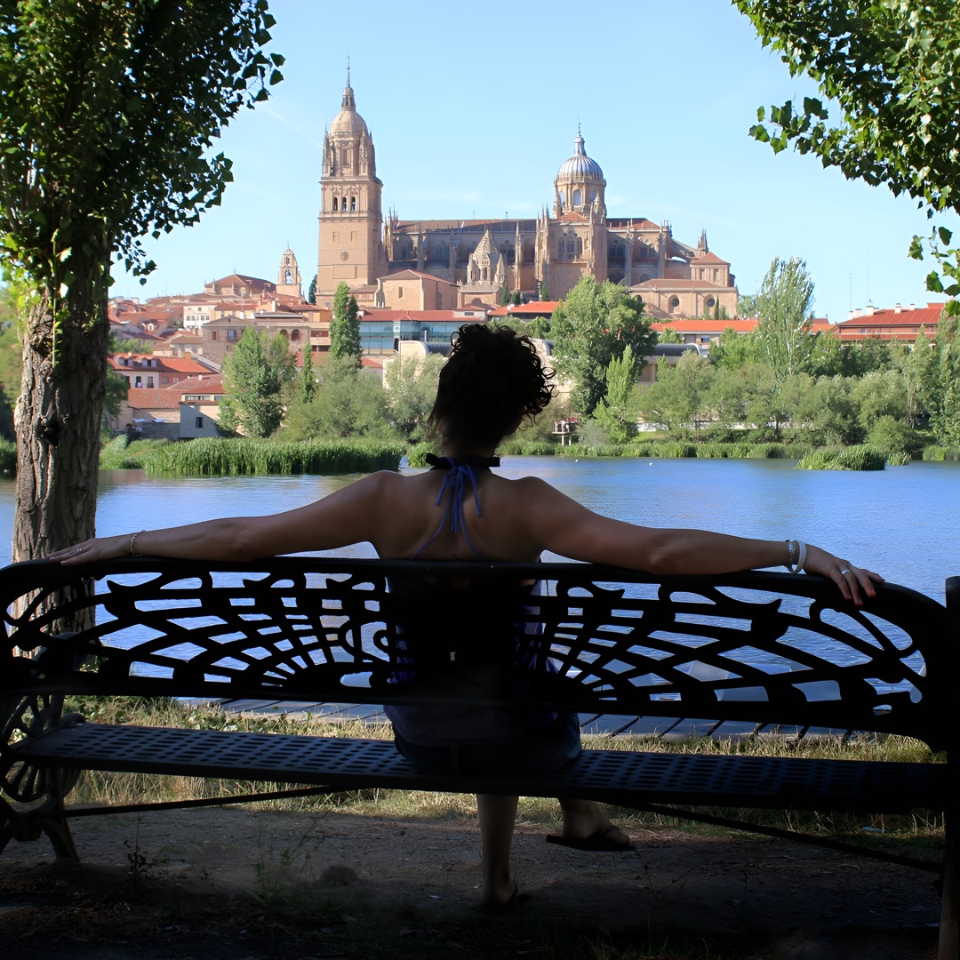 Excursión privada a pie por Salamanca con un local