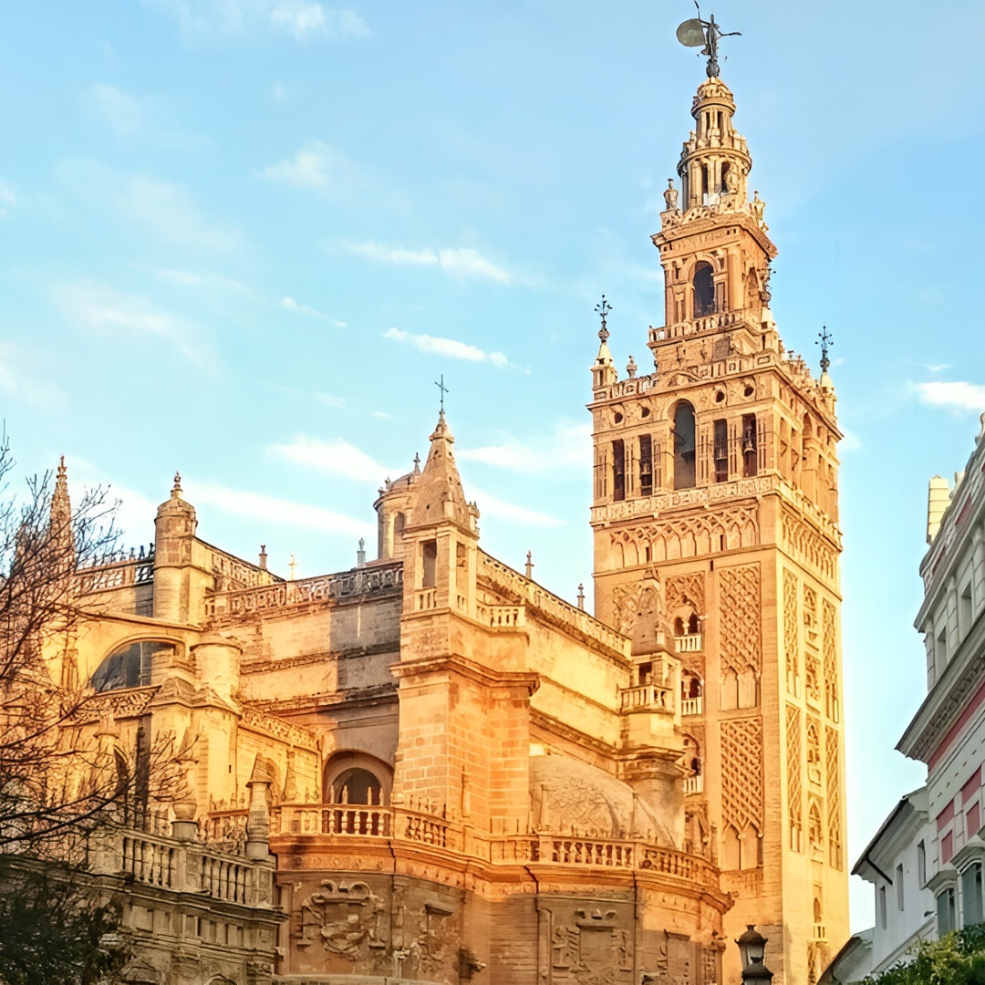 Catedral y Real Alcàzar en italiano en Sevilla