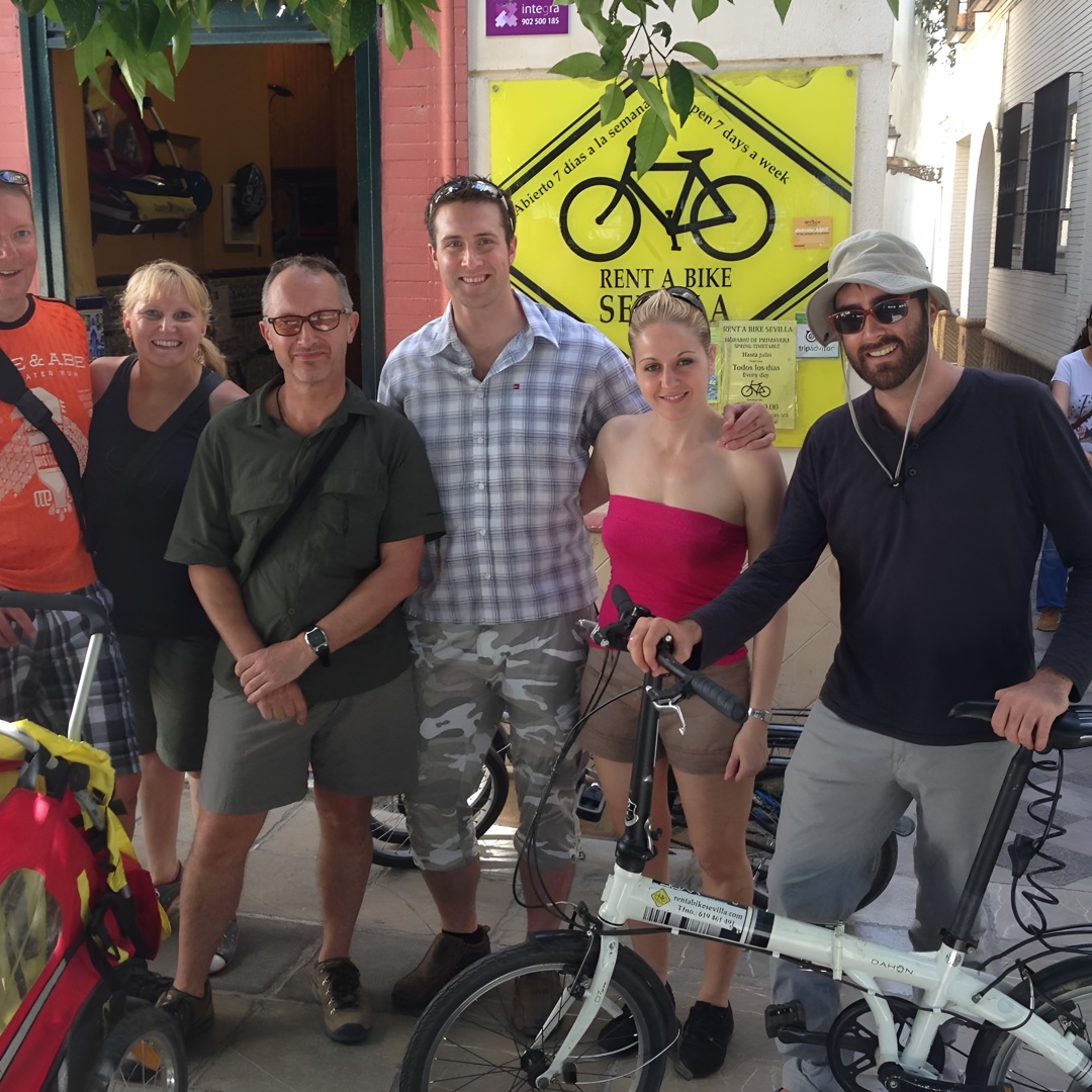 Recorrido en bicicleta por la ciudad de Sevilla en Sevilla