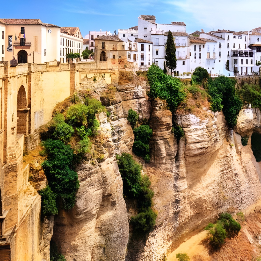 Traslado privado de Sevilla a Granada con visita a Ronda en Sevilla