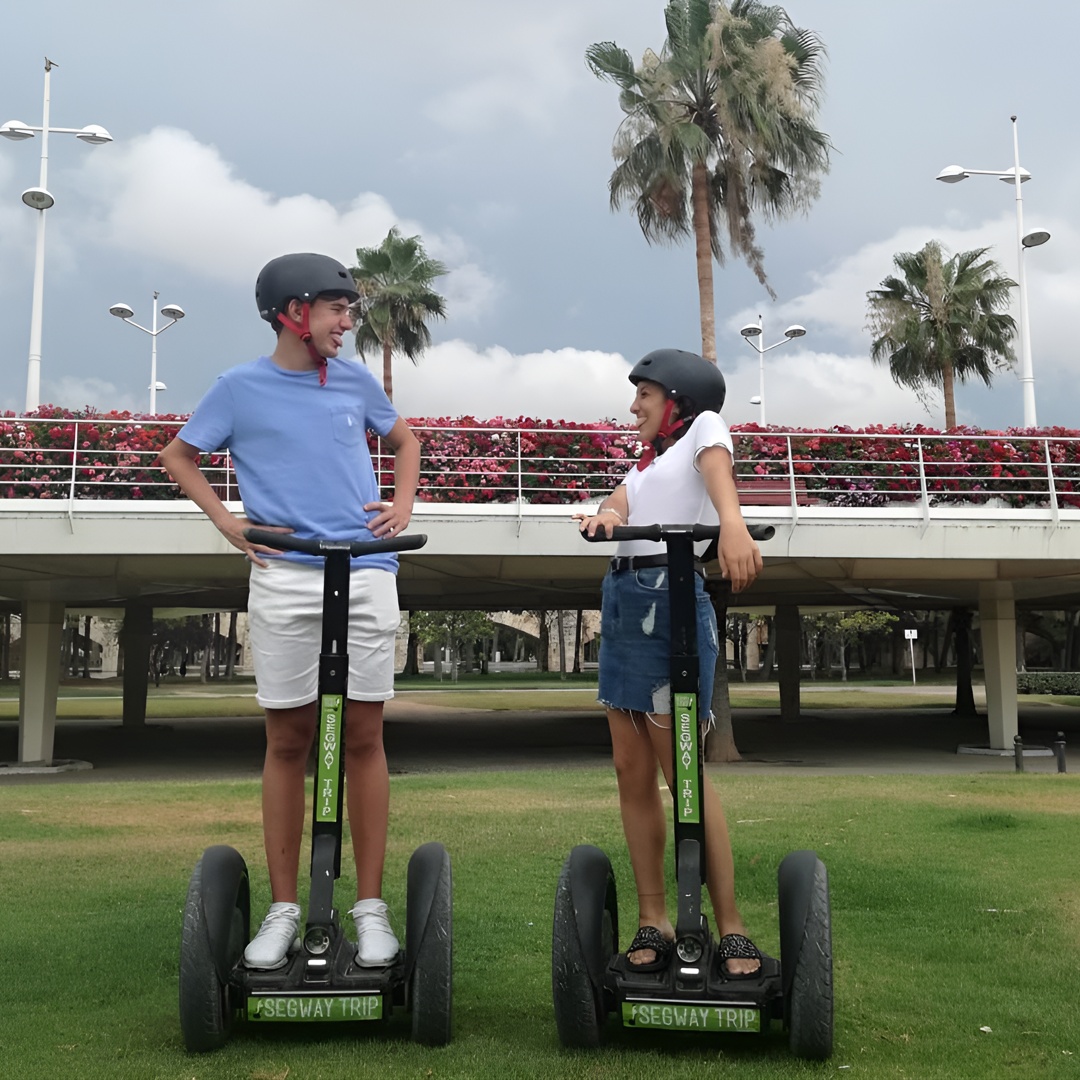1 - Hora Segway Aventura : Valencia Medieval & Jardines
