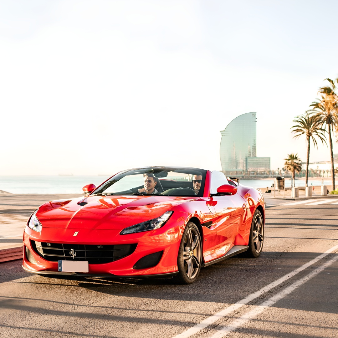 20 min Barceloneta y la playa Supercar City Tour