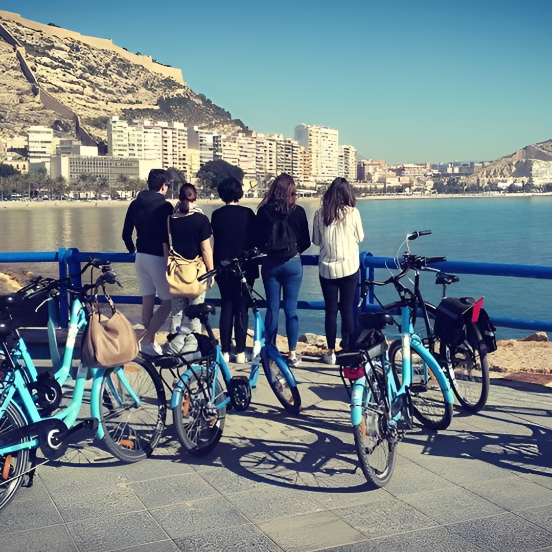 Alicante Bike Tour Privado (min 2p) NIVEL MEDIO DE CICLO REQUERIDO
