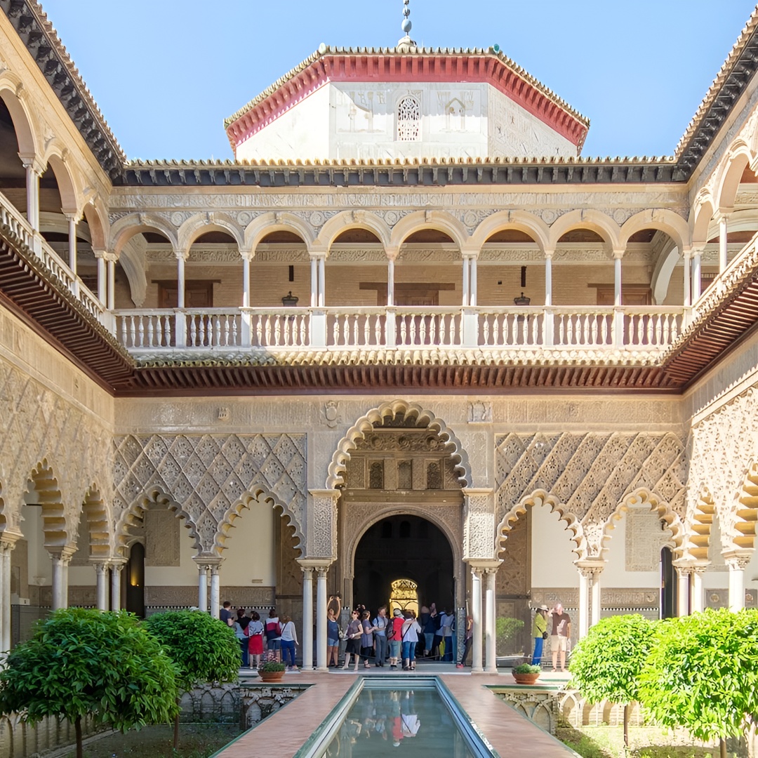 Alcázar de Sevilla: visita guiada premium con entrada prioritaria