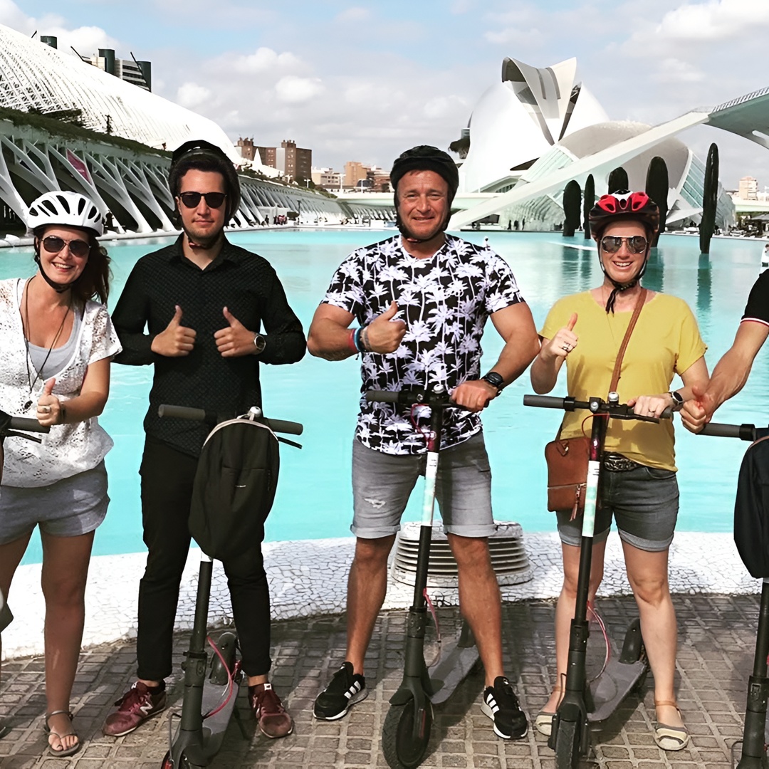 E-scooter City of Arts and Sciences Tour privado en Valencia