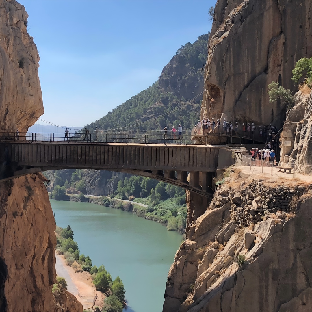 Excursión a Pie de Día Completo al Caminito del Rey en Málaga