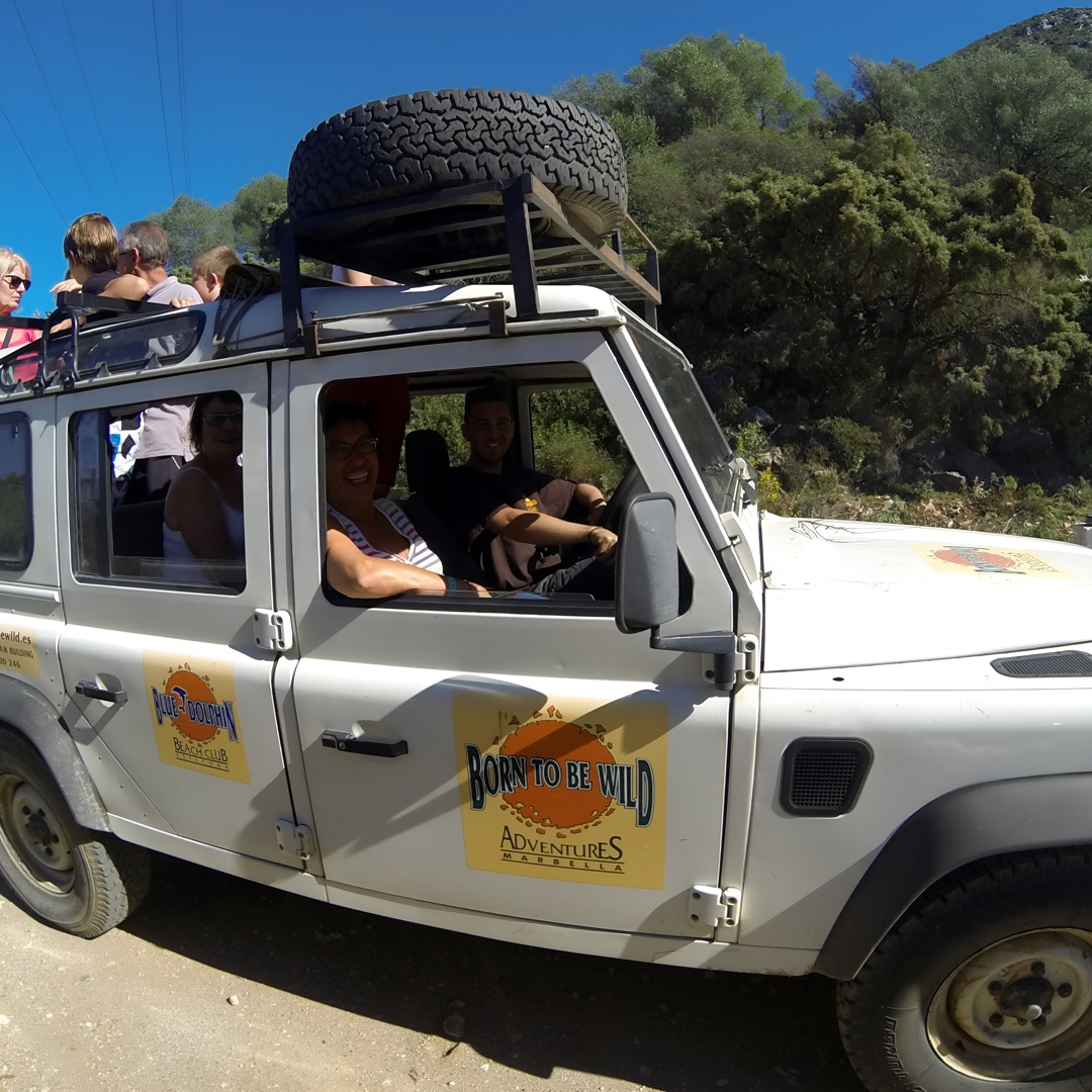 Tour ecológico en jeep por el parque natural desde la Costa del Sol en Marbella