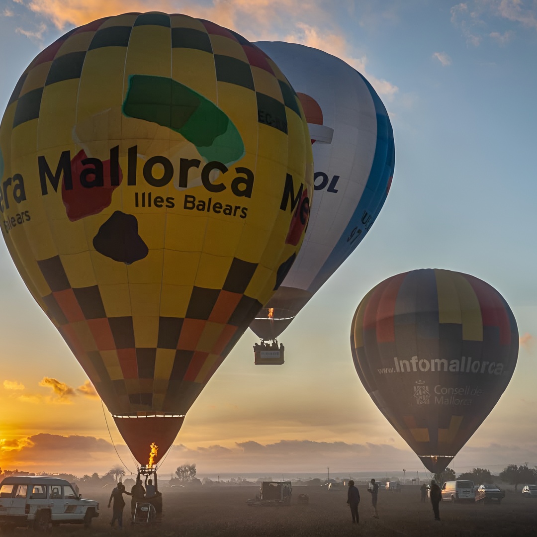 Experiencia Privada en Globo Exclusivo para 4 sobre Mallorca en Mallorca
