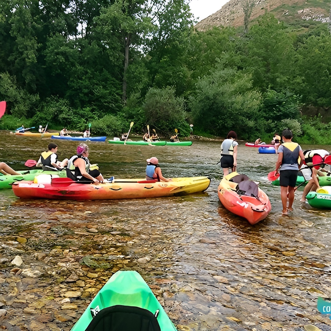 Descenso en Canoa por el Río Sella