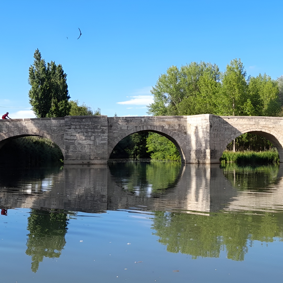 Paseo en canoa doble por el Río Carrión en Husillos