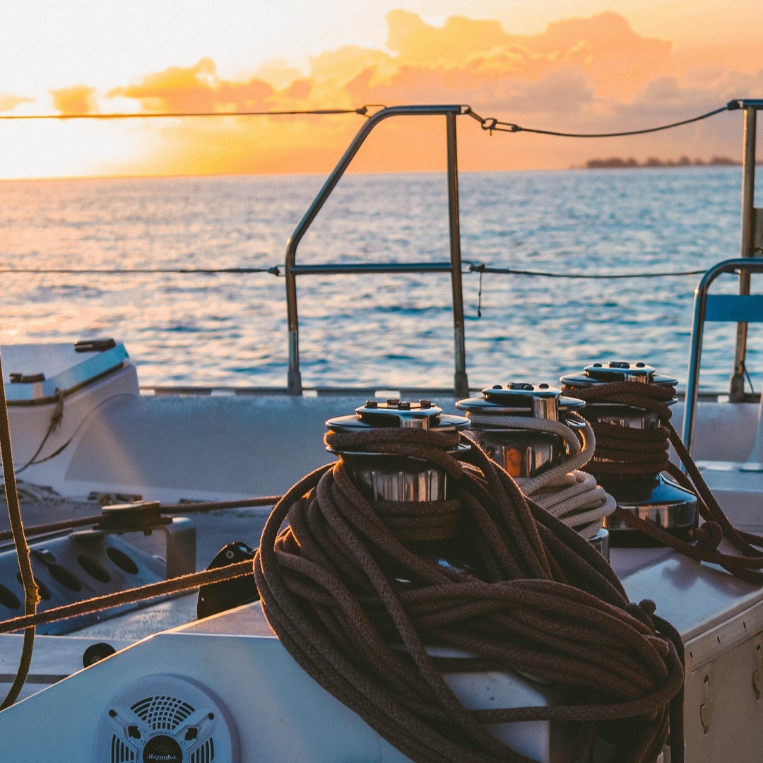 Puesta de Sol en Valencia desde el Catamarán