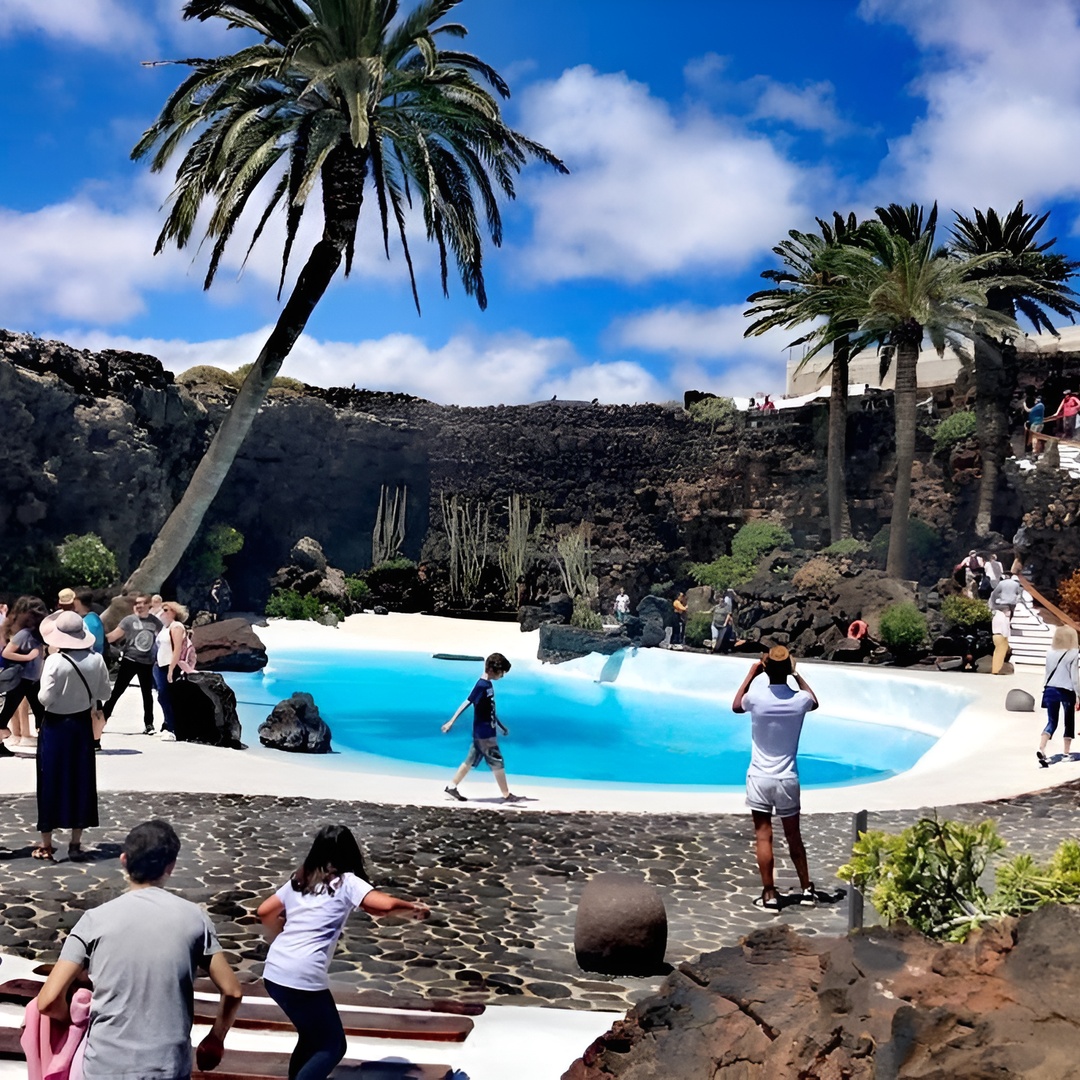 Gran Tour a Timanfaya y Jameos del Agua para clientes de crucero en Lanzarote