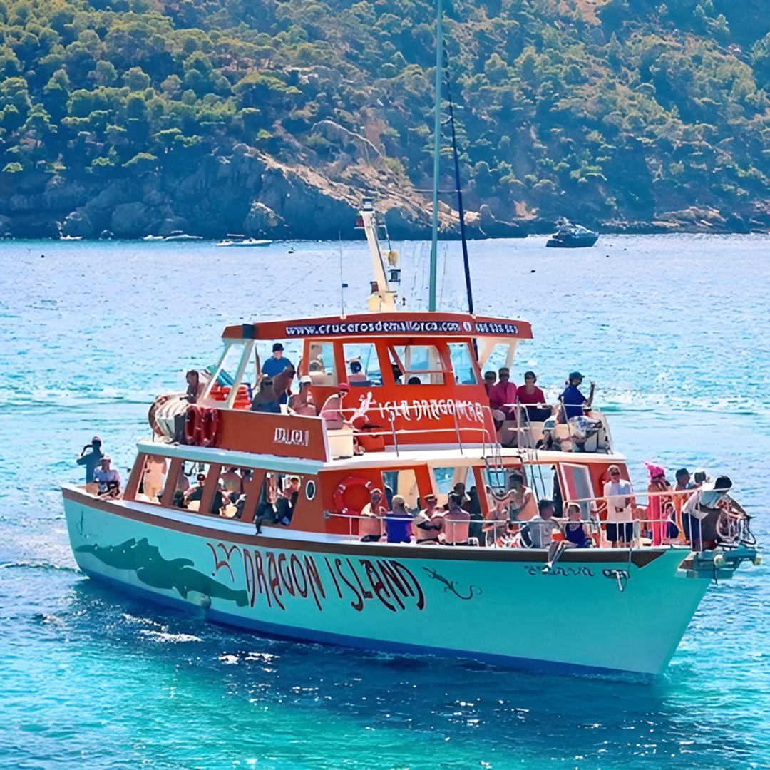 Crucero Isla Dragonera con Almuerzo Ligero y Baño Atalaya II en Mallorca