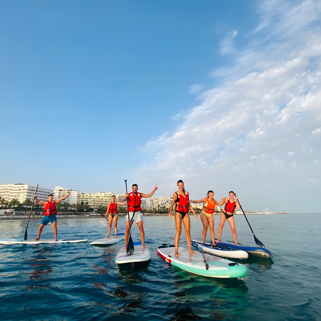Paddle Boarding Tour en la hermosa costa de Marbella