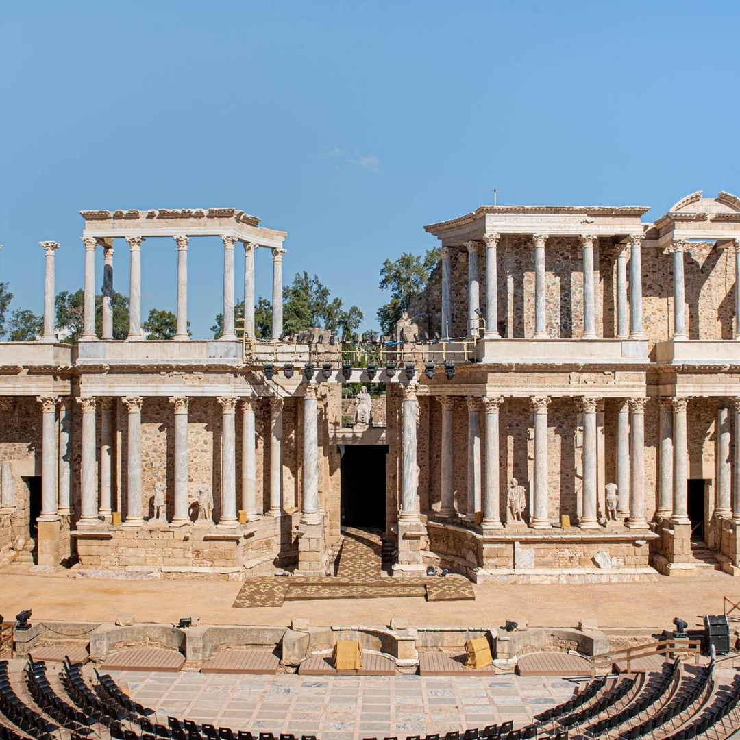 Entrada Electrónica al Teatro Romano de Mérida con Audioguía