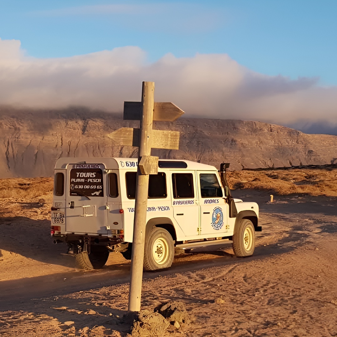 Increíble safari en jeep en la isla Graciosa, Lanzarote