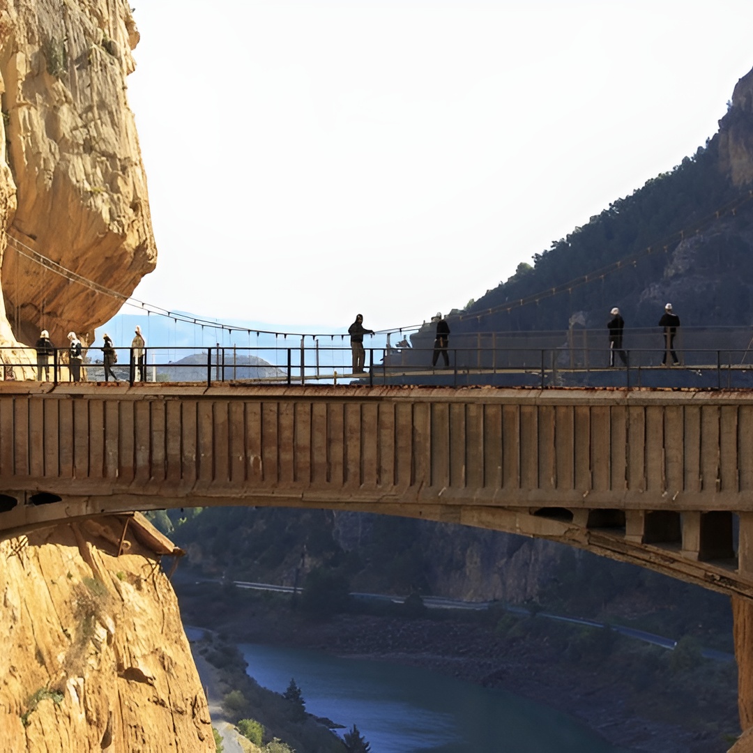 Desde Granada: Tour Caminito del Rey con transporte privado en Granada