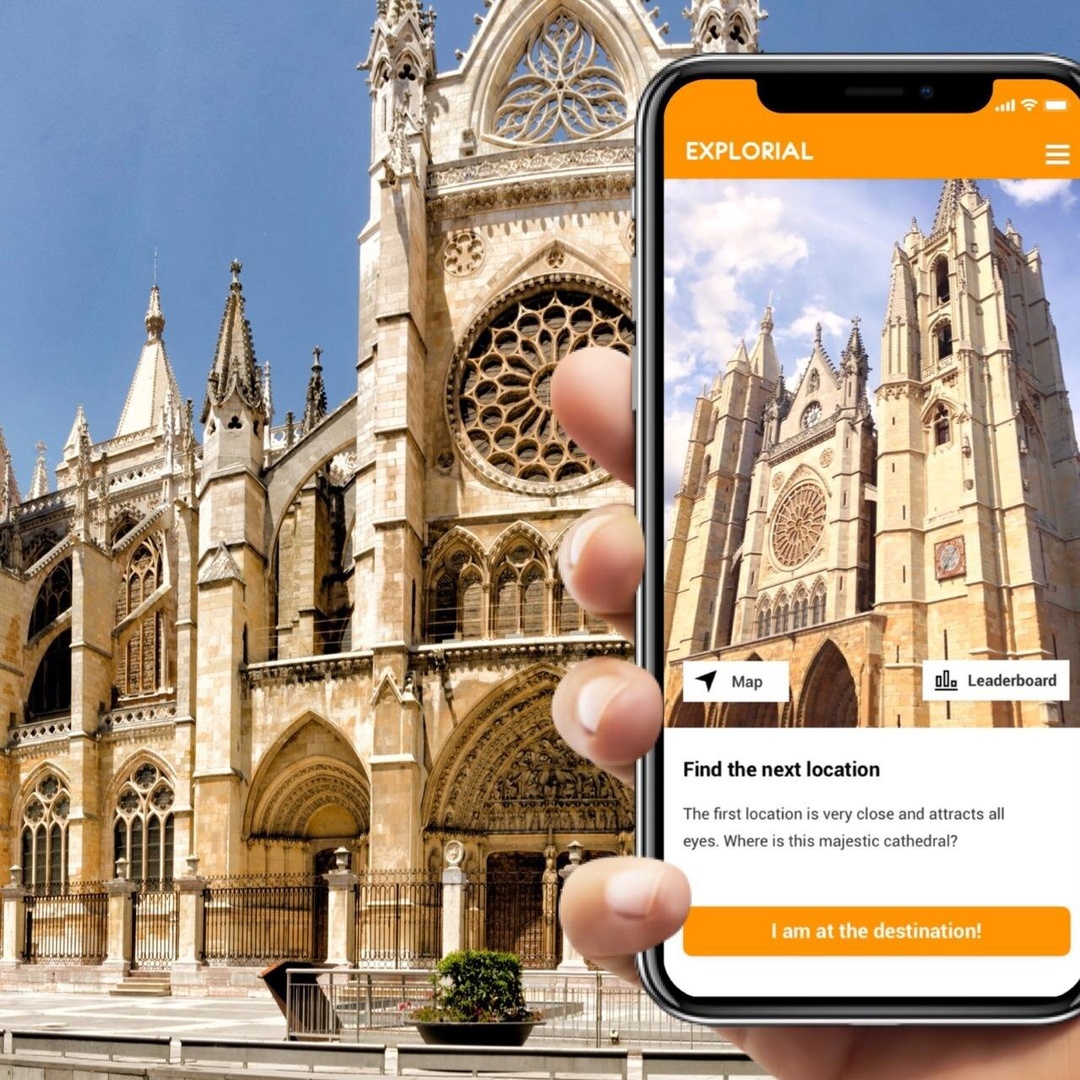 Tour a pie por la ciudad autoguiado de León y búsqueda del tesoro
