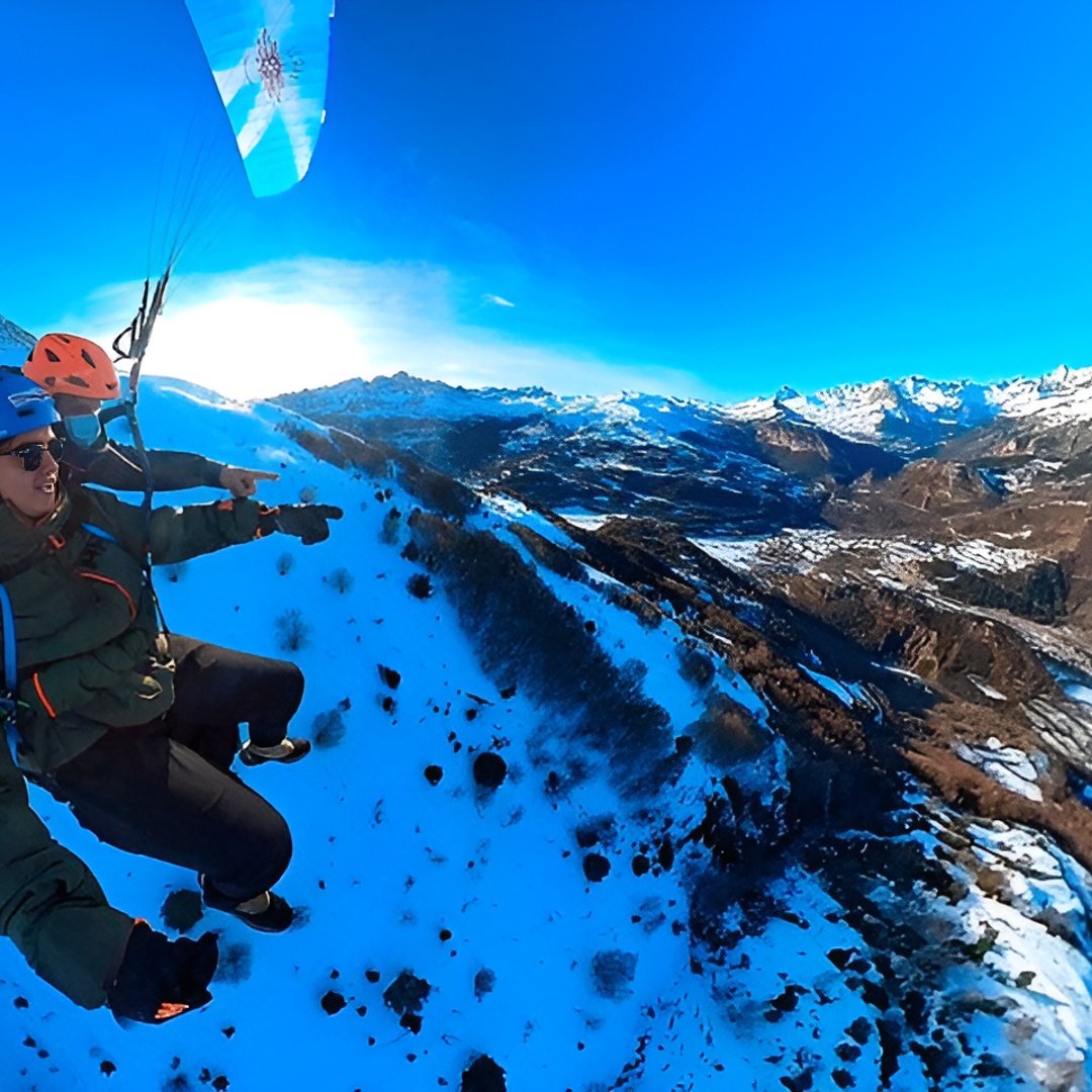 Parapente biplaza en el Pirineo (Panticosa) + Video del vuelo