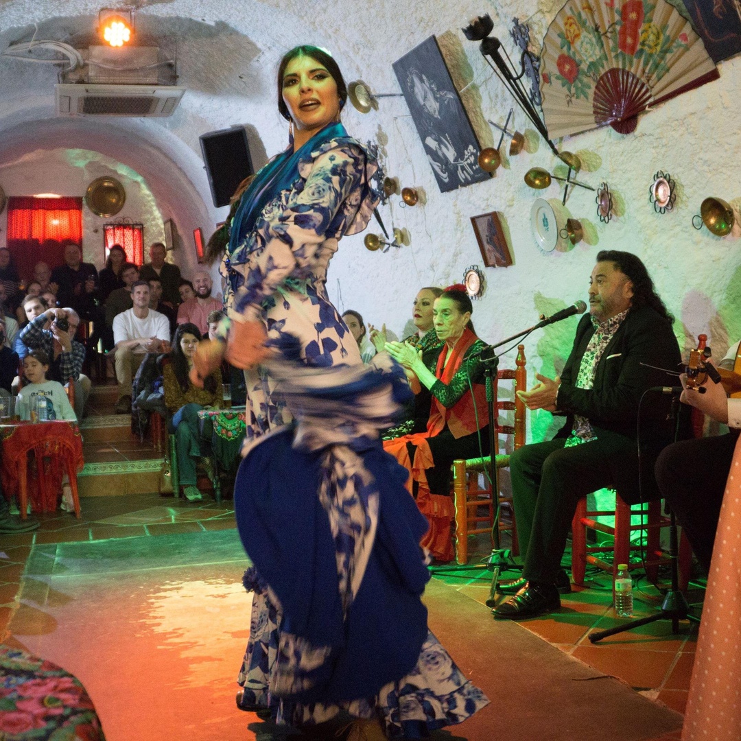 Espectáculo Flamenco show en Cuevas Los Tarantos Sacromonte en Granada