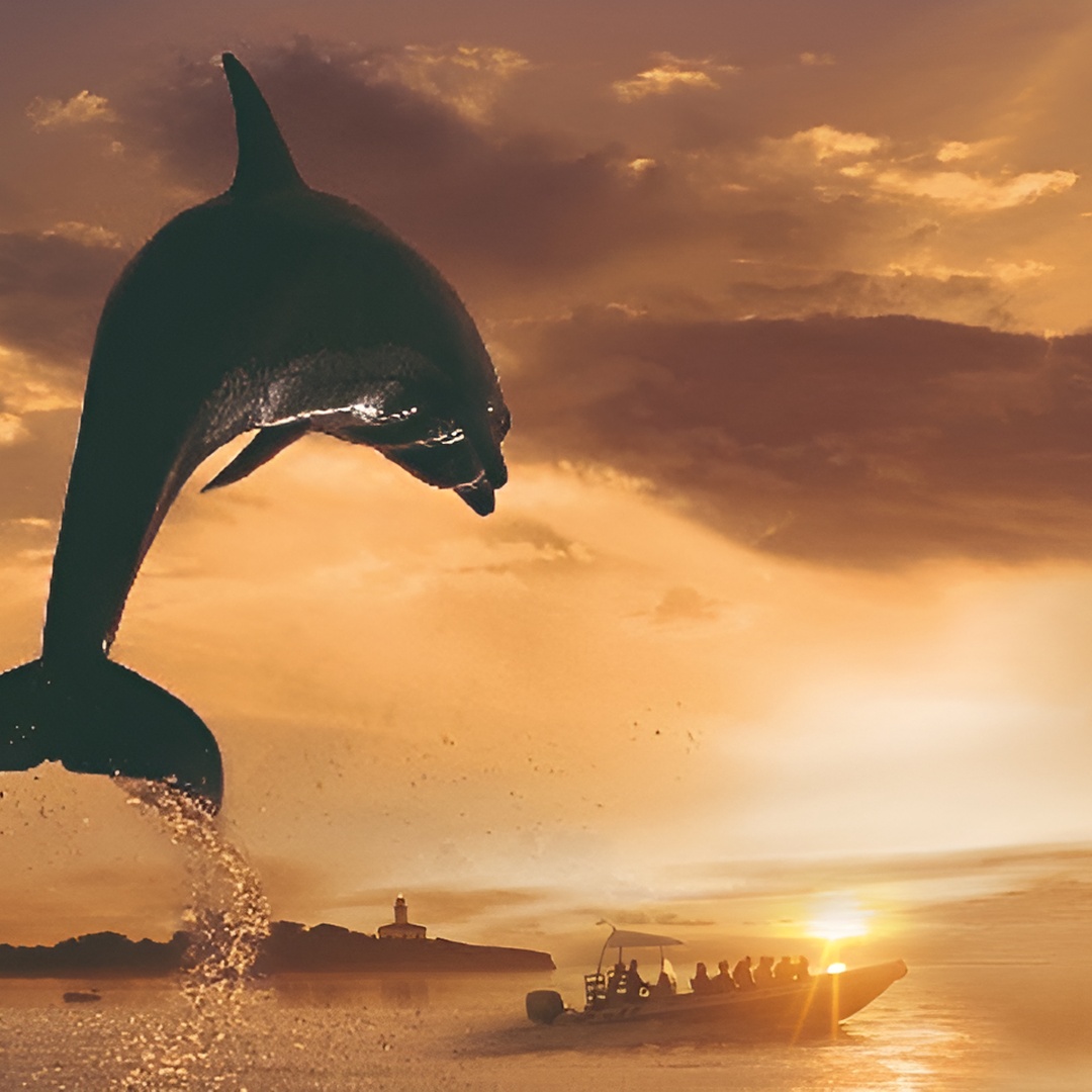 Avistamiento de Delfines al Amanecer en Alcúdia en Mallorca