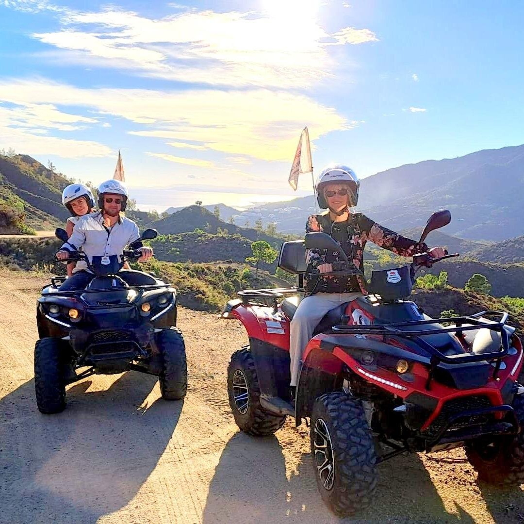 Tour en Quad de 2 horas en Marbella - 1 quad para 1/2 personas 170€