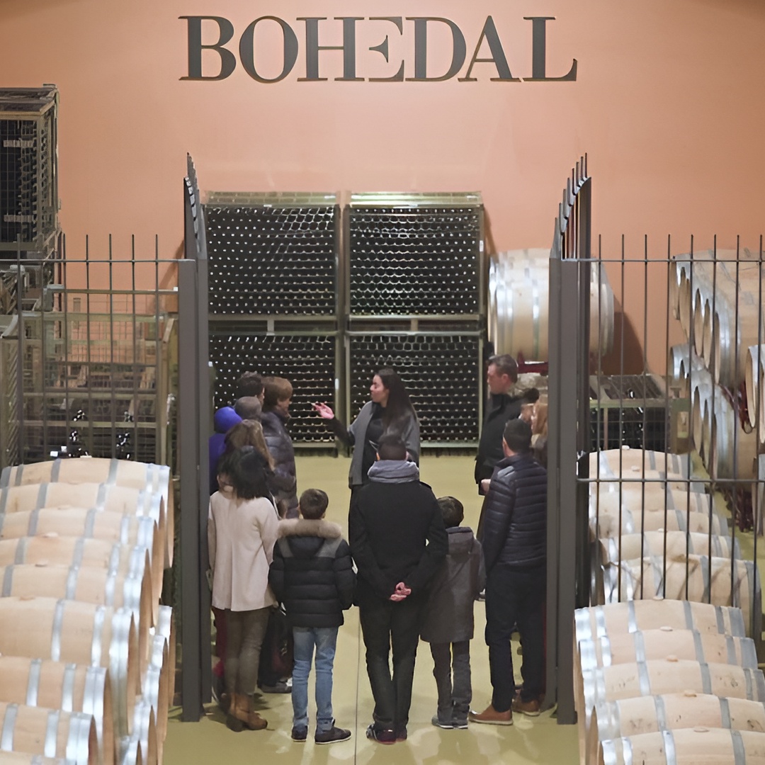 Visita a bodega familiar con comida