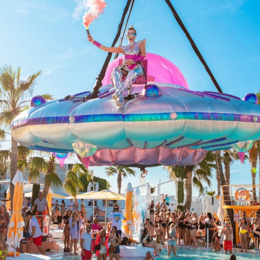 Excursión a la piscina y discoteca de Ibiza, incluyendo O Beach y Eden Club en Ibiza