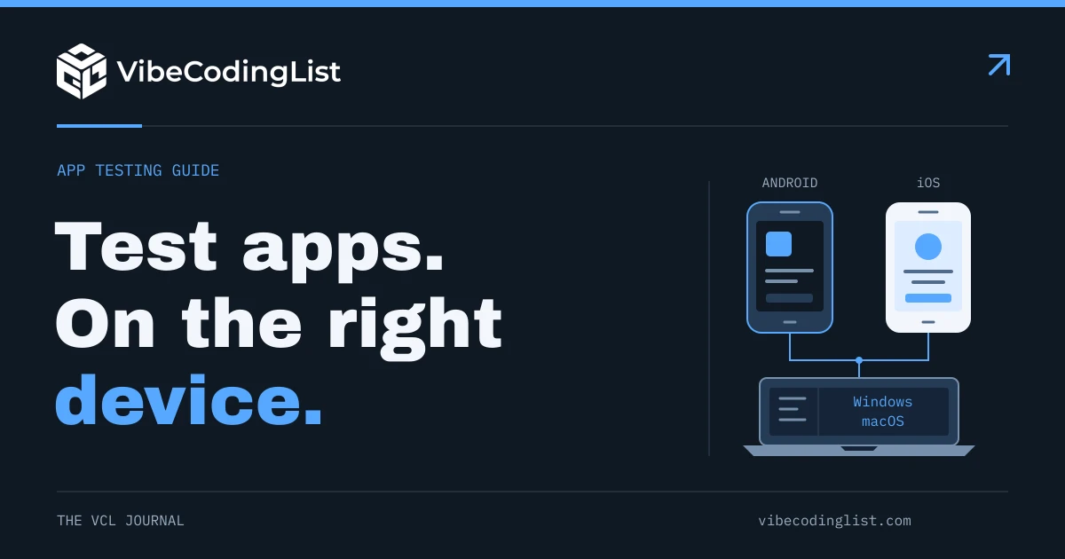 How to Test Android, iOS, Mac and Windows Apps
