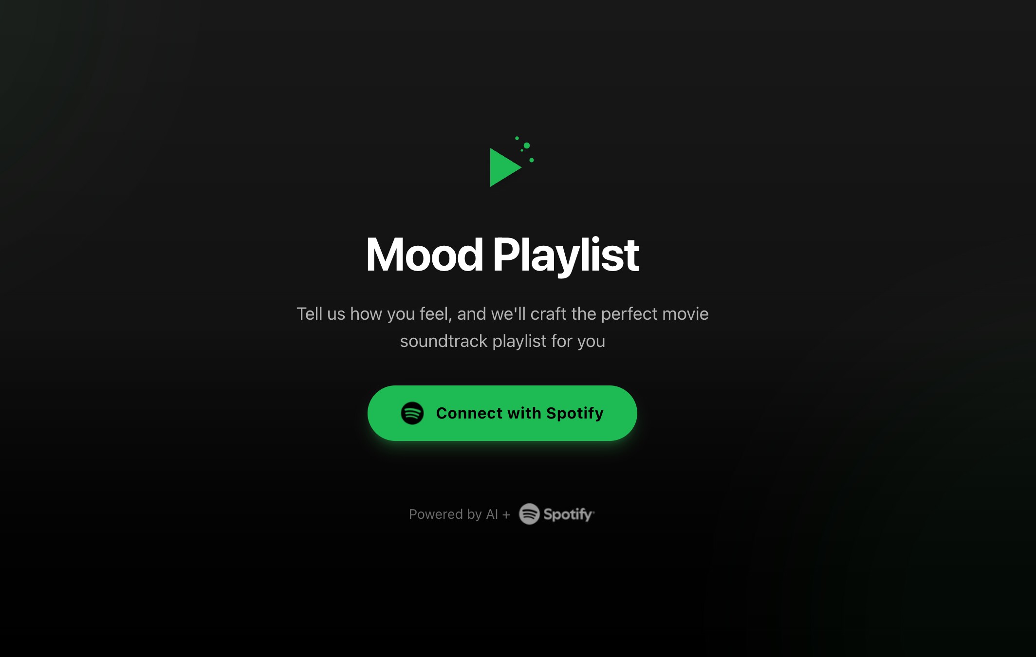 MoodTracks — AI Movie Soundtrack Playlists