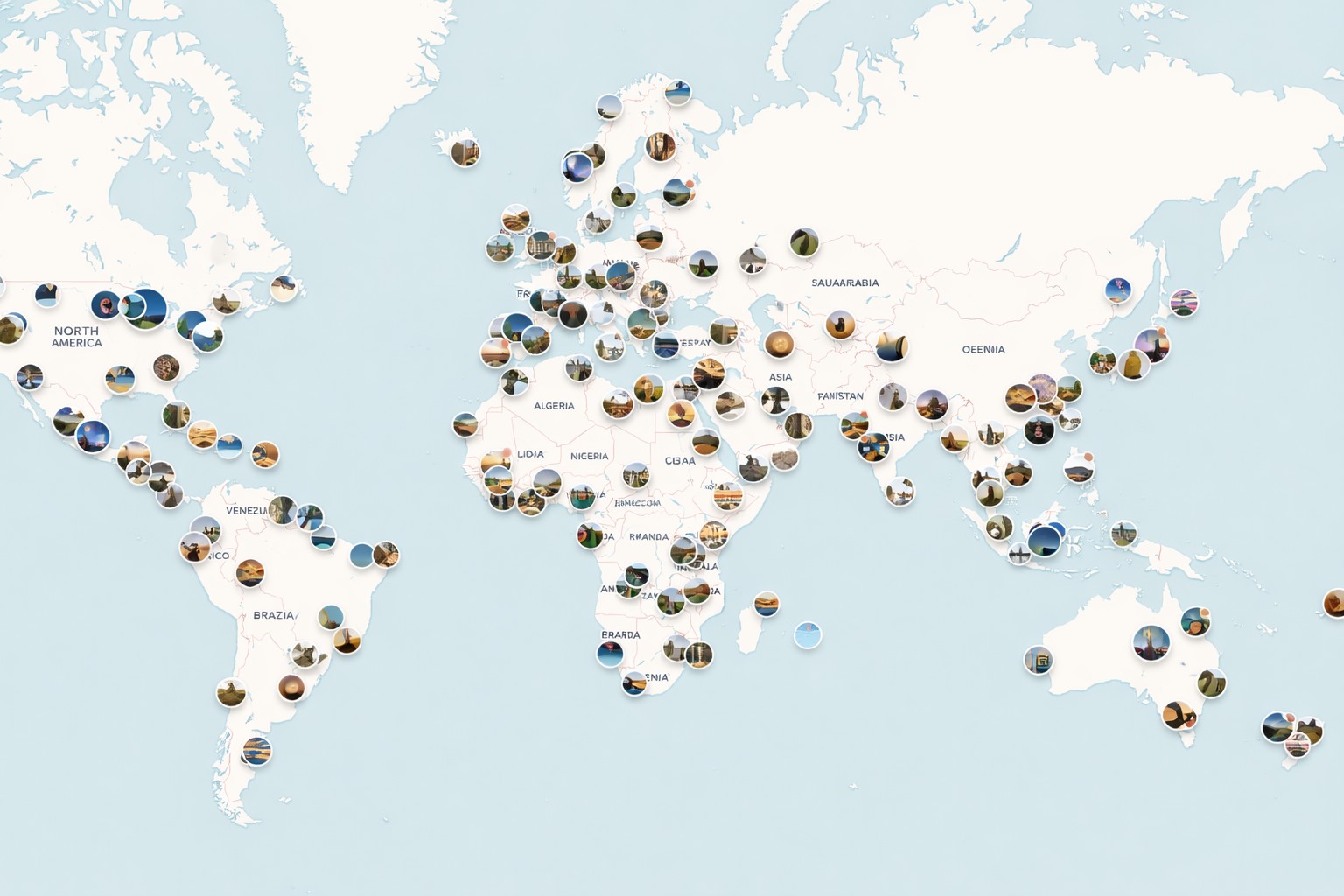leaveatrace.world - a shared map of moments
