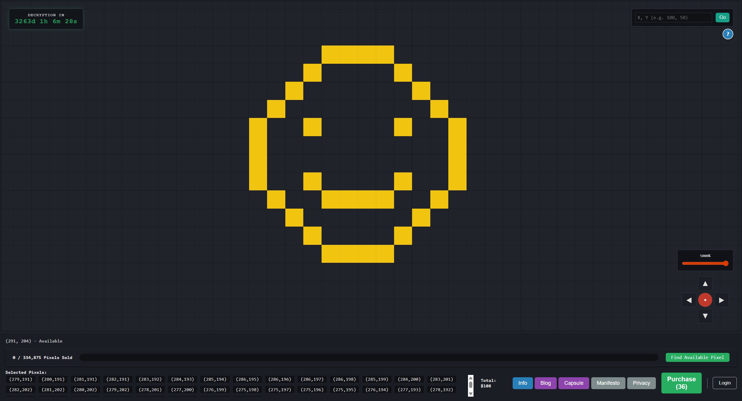 The Pixel Time Capsule